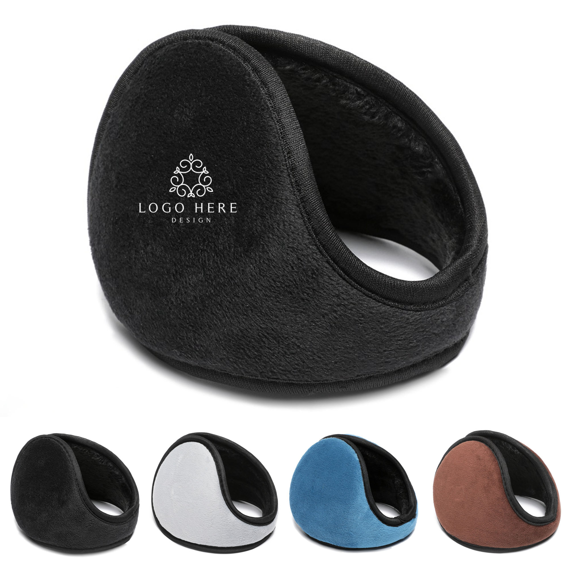 Ear Warmer Unisex Classic Polyester Earmuffs 1