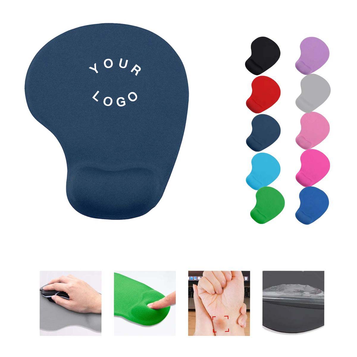 Supportive Mouse Pad for Office and Gaming Use 4