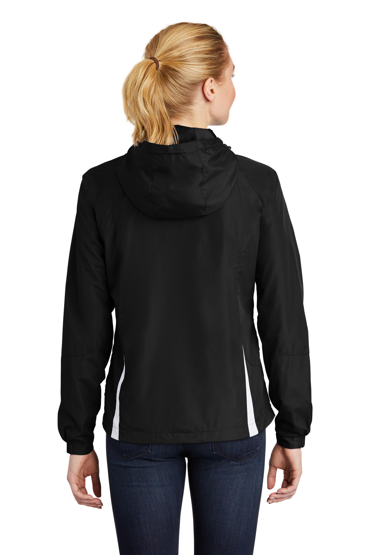 Women's Colorblock Hooded Raglan Jacket