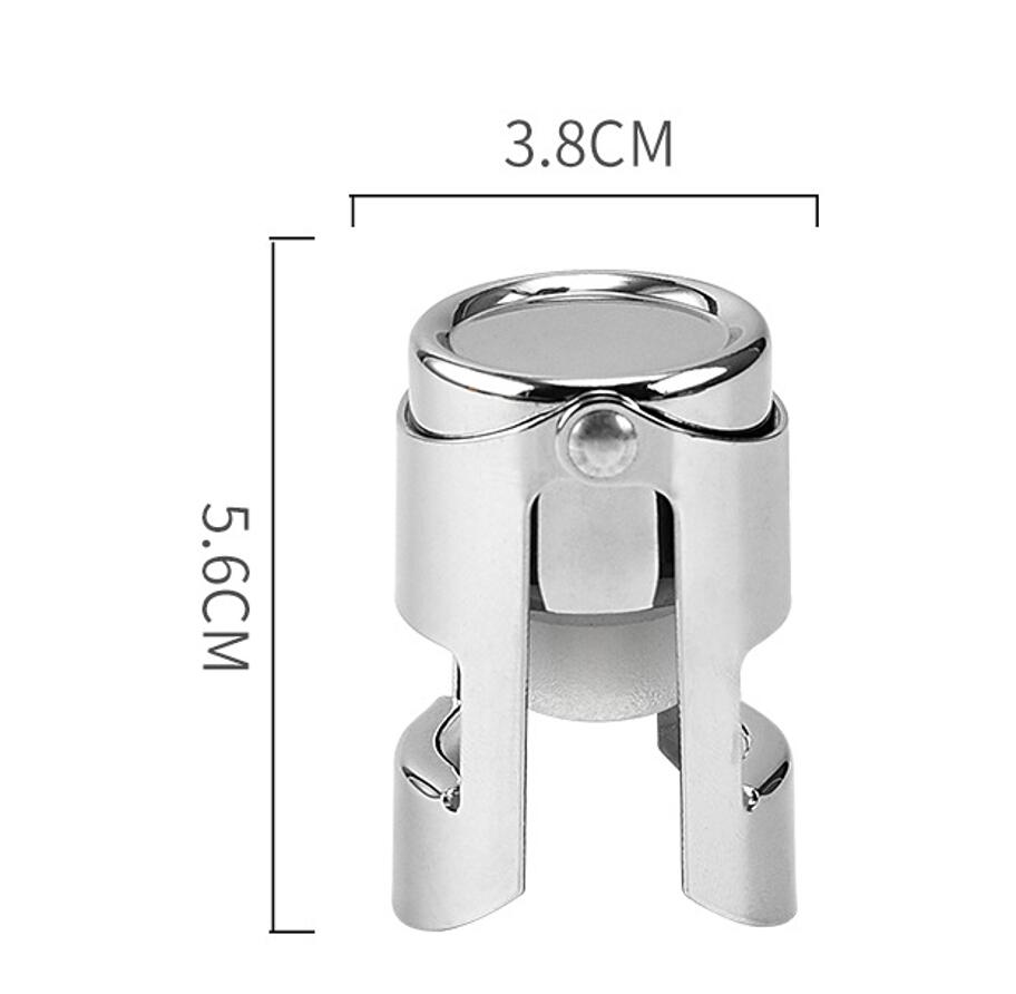 Stainless Steel Champagne Sealer Stopper 4
