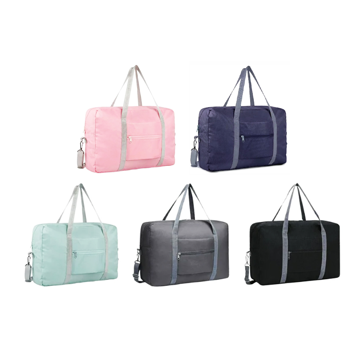 40L Foldable Travel Duffel Bag W/ Luggage Sleeve 4
