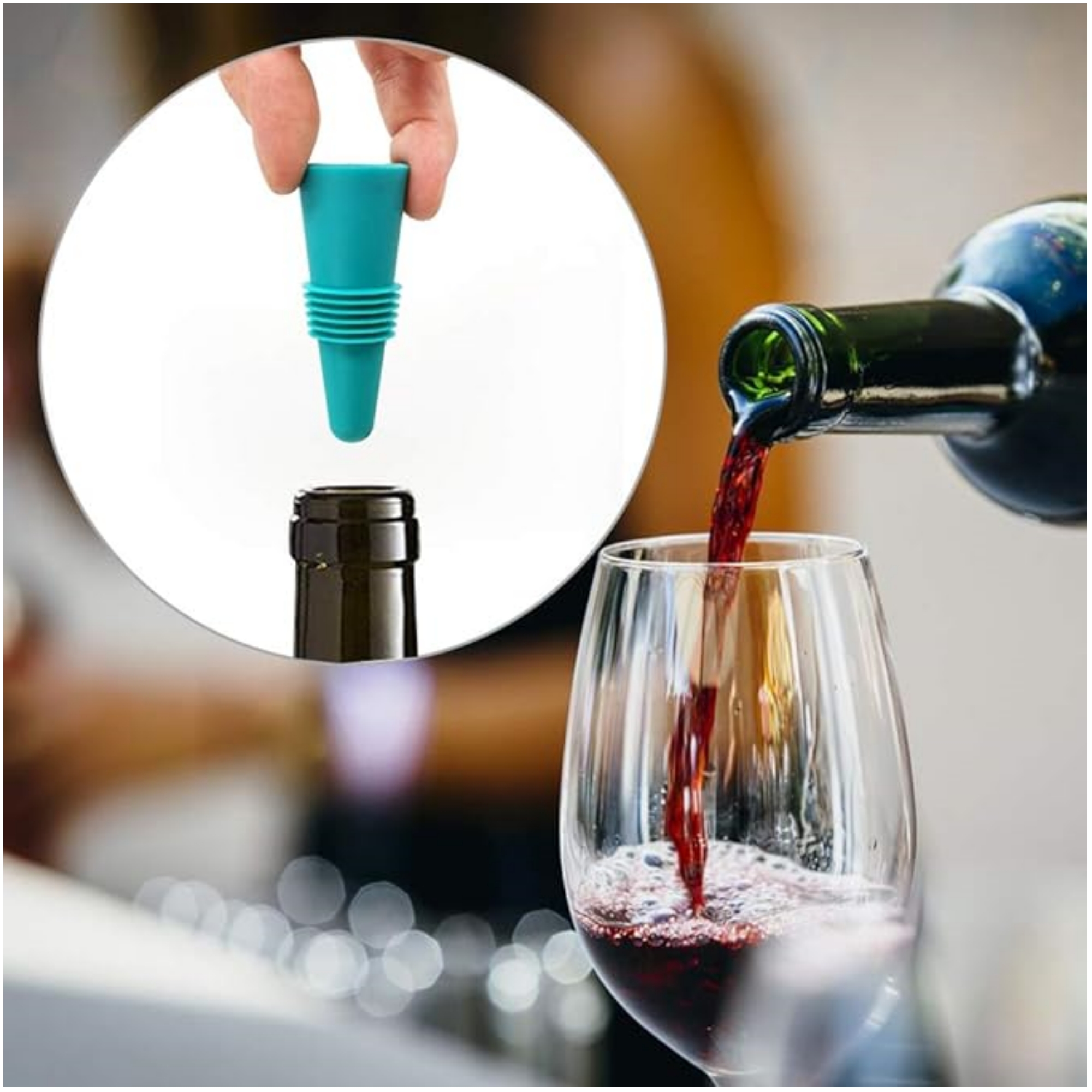 Reusable Wine Bottle Stopper 3