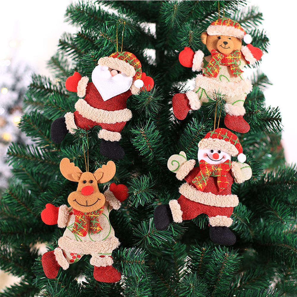 Christmas Santa Claus Doll Pendant 6