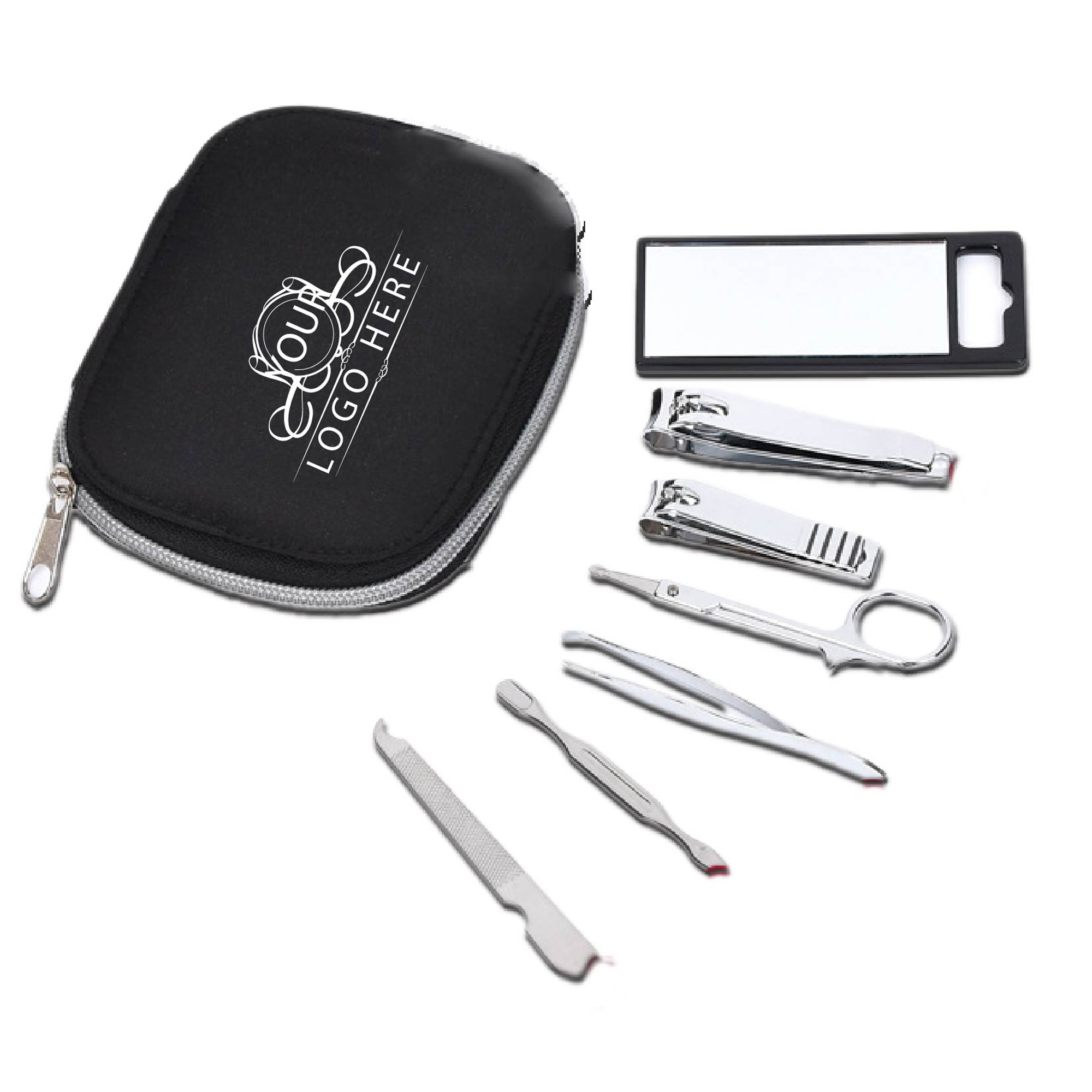 Portable Nail Clippers Stainless Steel Toenail Clippers Set 2