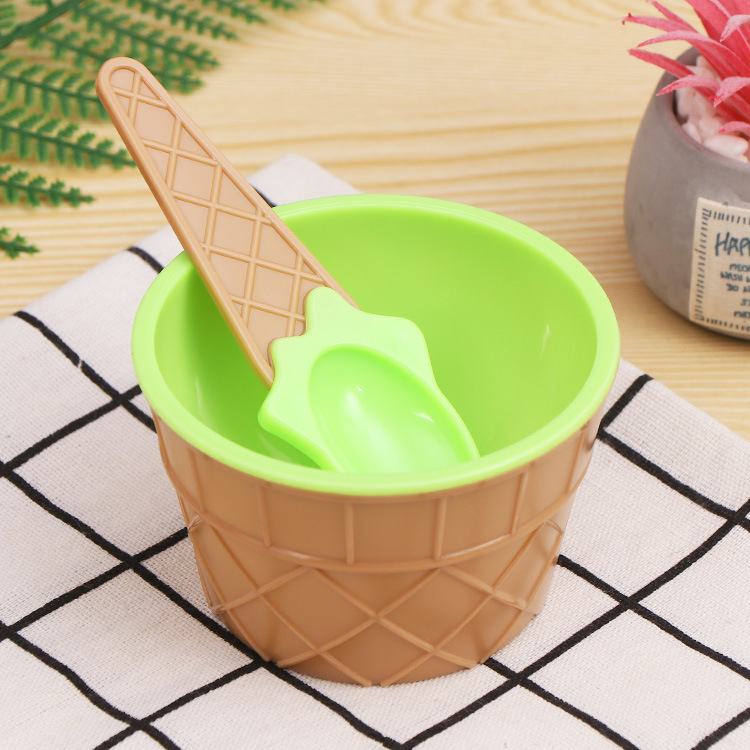 Reusable Ice Cream Bowls and Spoons 3