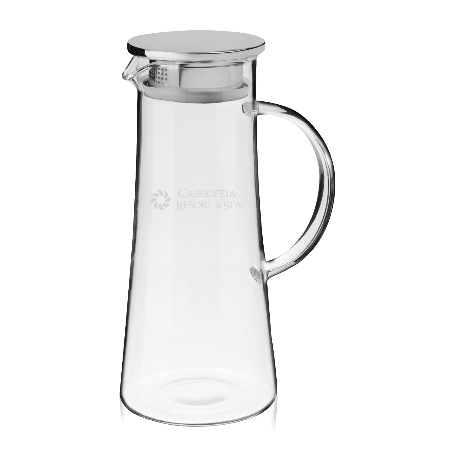 Pinky Up® Charlie Glass Iced Tea Carafe 17