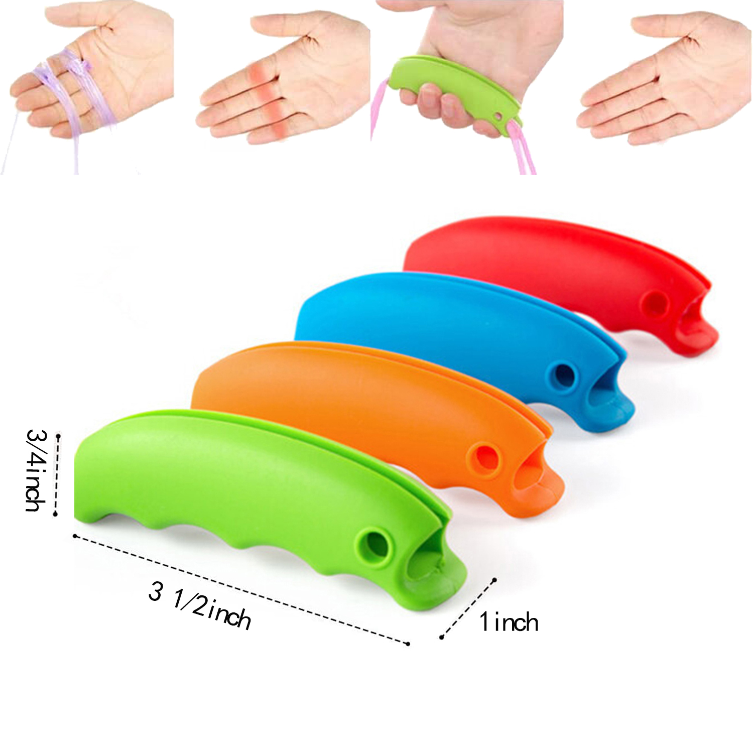 Silicone Shopper Bag Handle 4