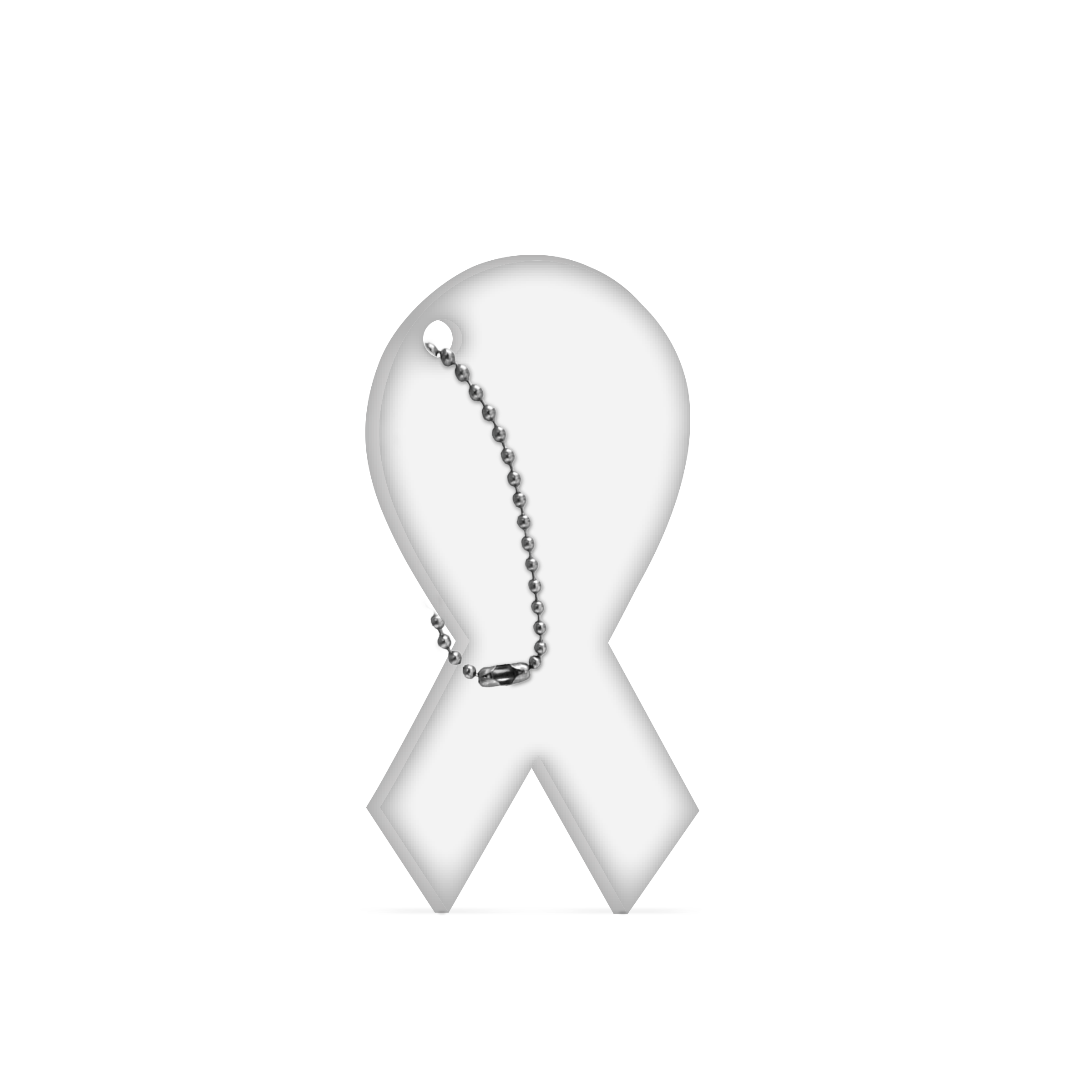 Cause Ribbon Key Tag