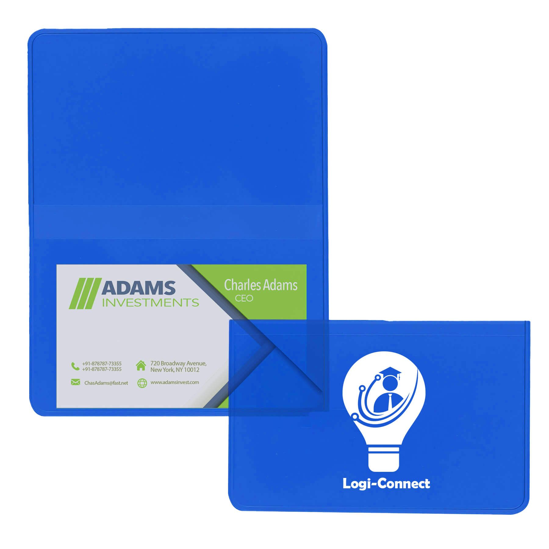 Translucent Vinyl Business Card Case 2