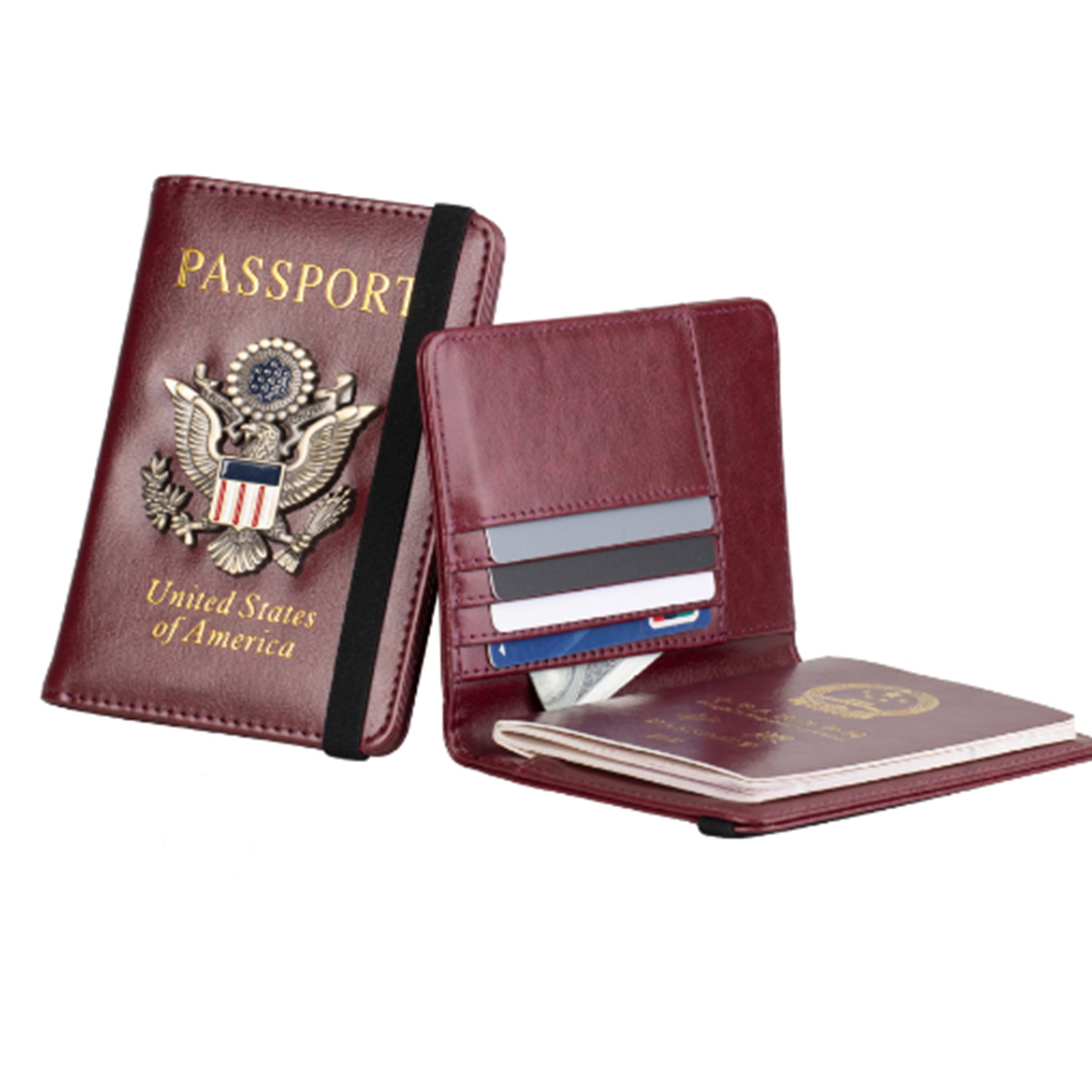 Retro Multi-card Passport Card Holder 3