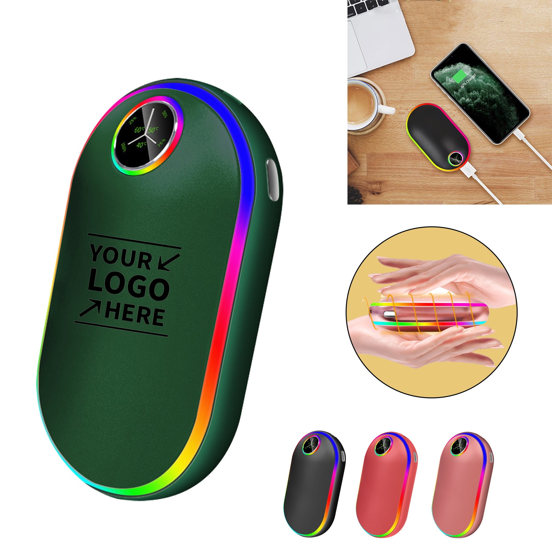 10000mAh Hand Warmers Rechargeable 3