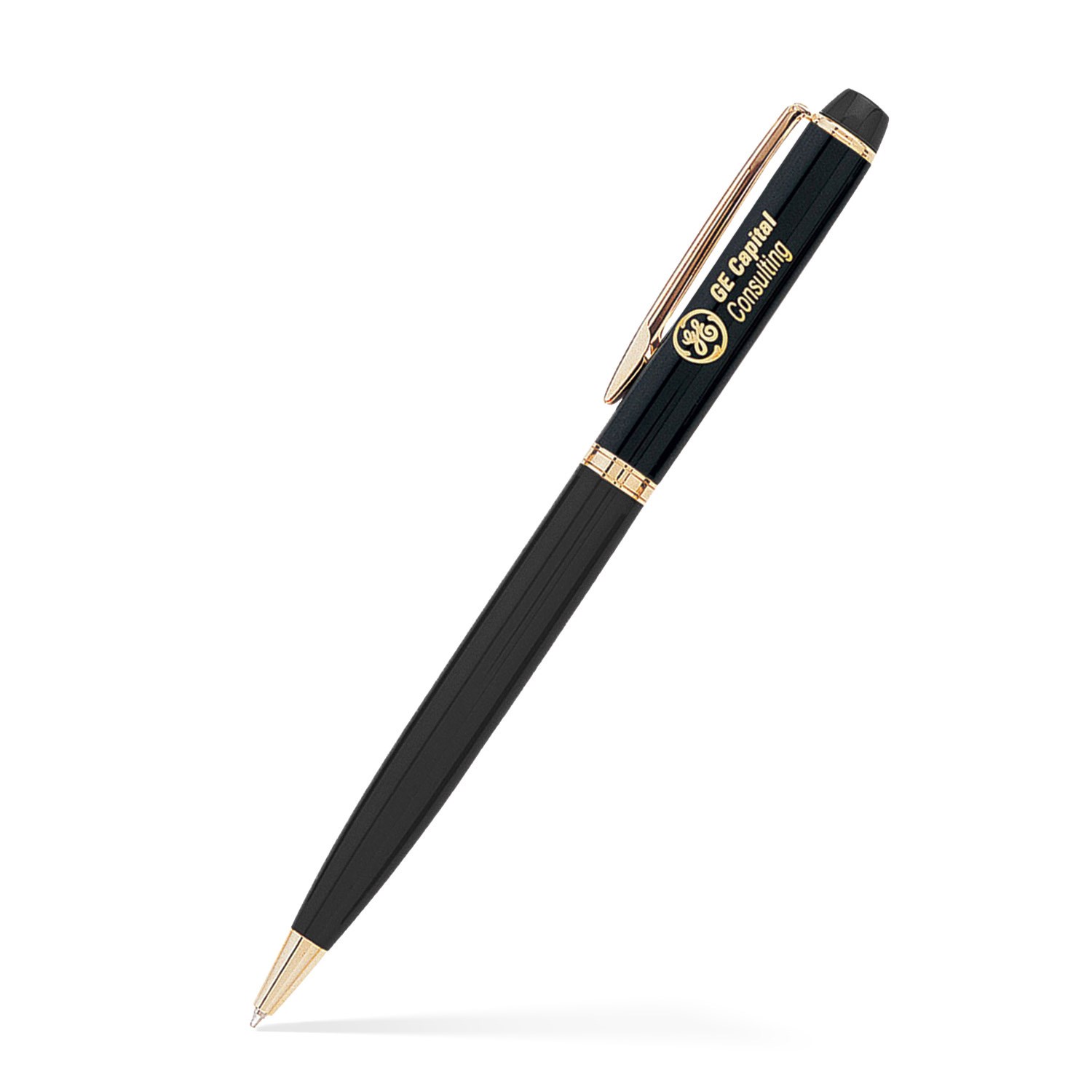 Glisten Enamel Coated Ballpoint Twist Metal Pen 12