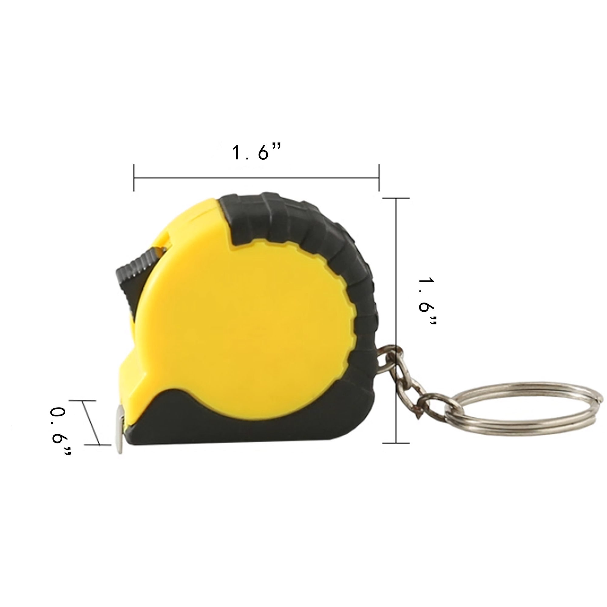 Portable Mini Tape Measure Keychain 6