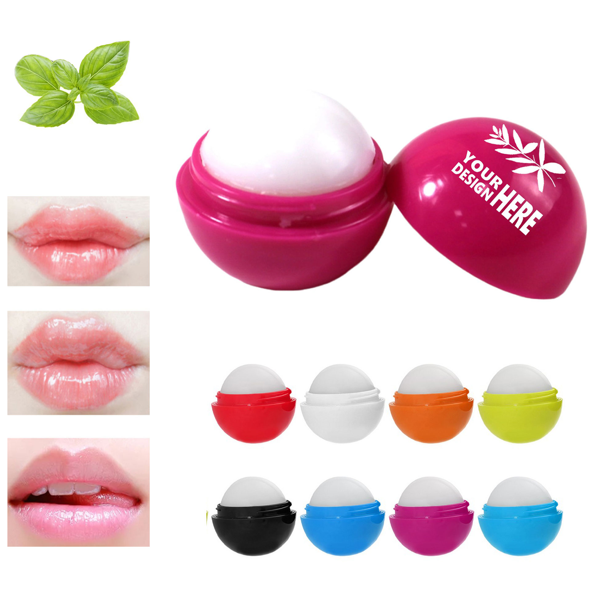 Round Shape Lip Balm Ball 6