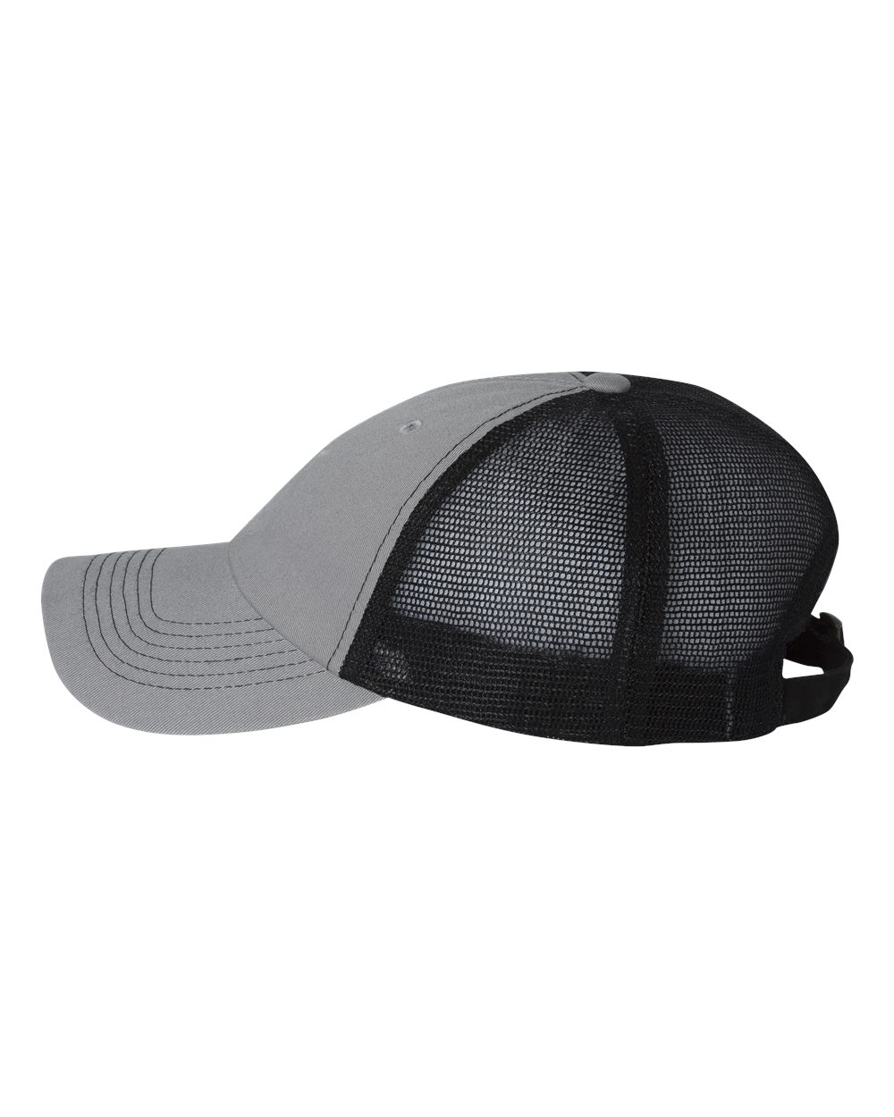 Contrast-Stitch Mesh-Back Cap - 3100 5