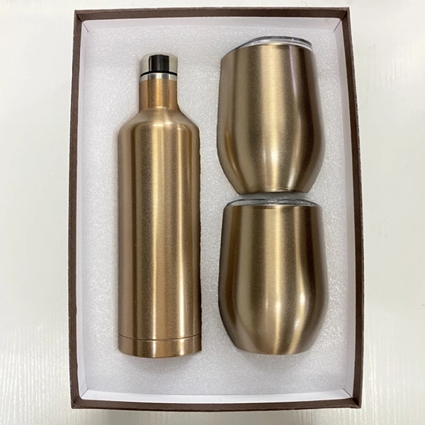 Stainless Steel Wine Bottle + Double Wall Cup Set Giveaway 7