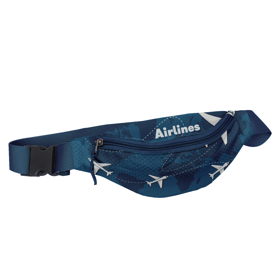 Sublimation Waist Bag w/ 1 Pocket 11x3x5 in 9