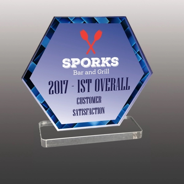 Stock Acrylic Award - Full Color 2
