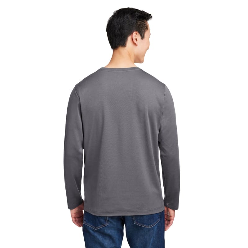Harriton Unisex Charge Snag And Soil Protect Long-Sleeve T-Shirt 6