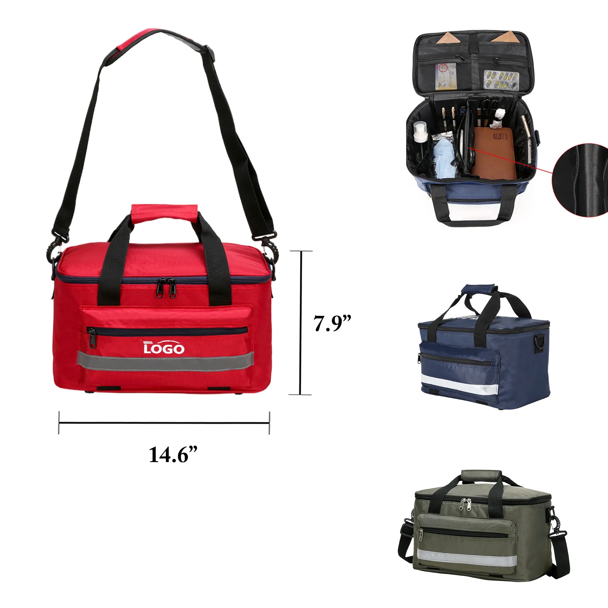 MOQ5 Portable Car Medical Kit for Travel 1