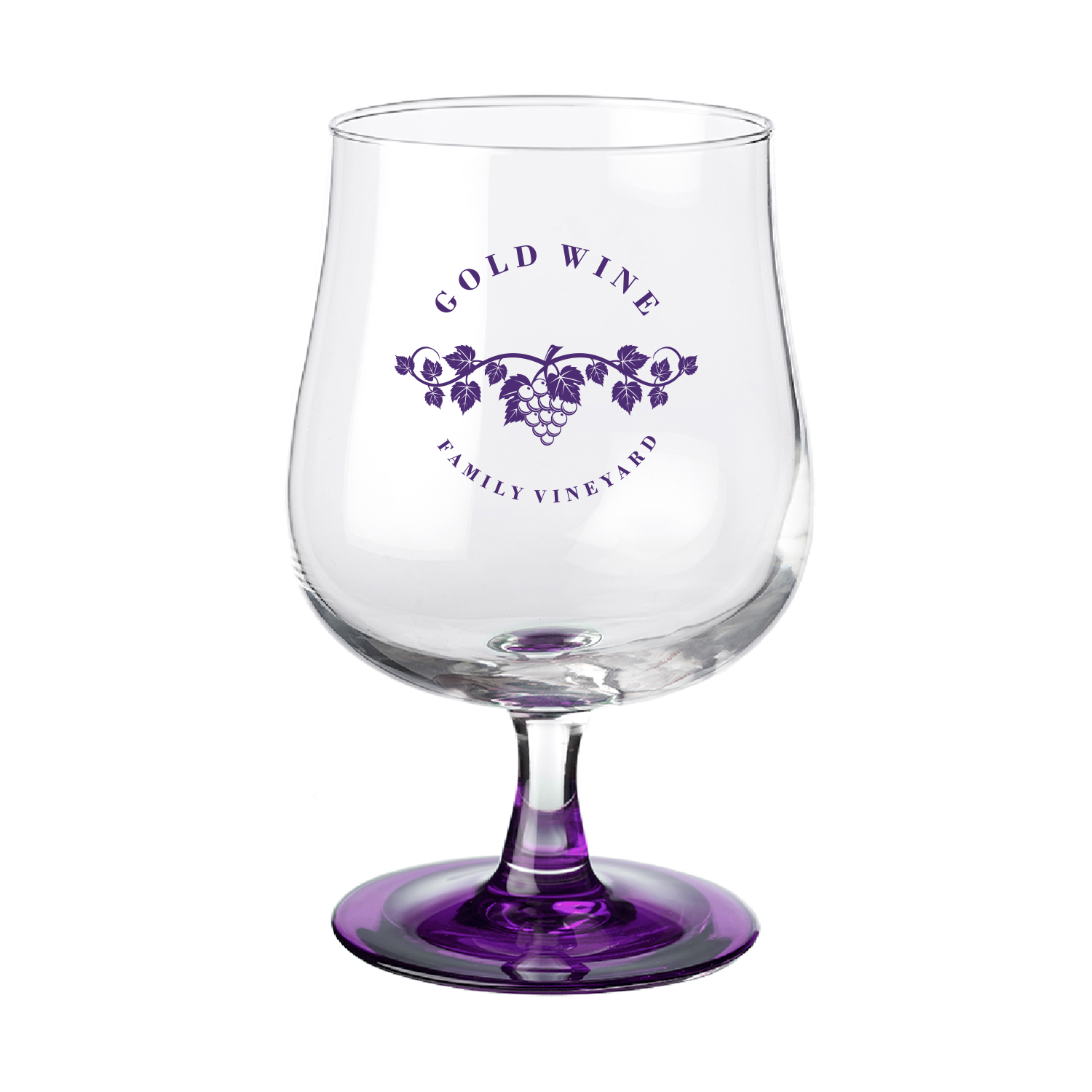 16.75 oz Arc® Elegance Stemmed Goblet (1 Color Imprint) 5