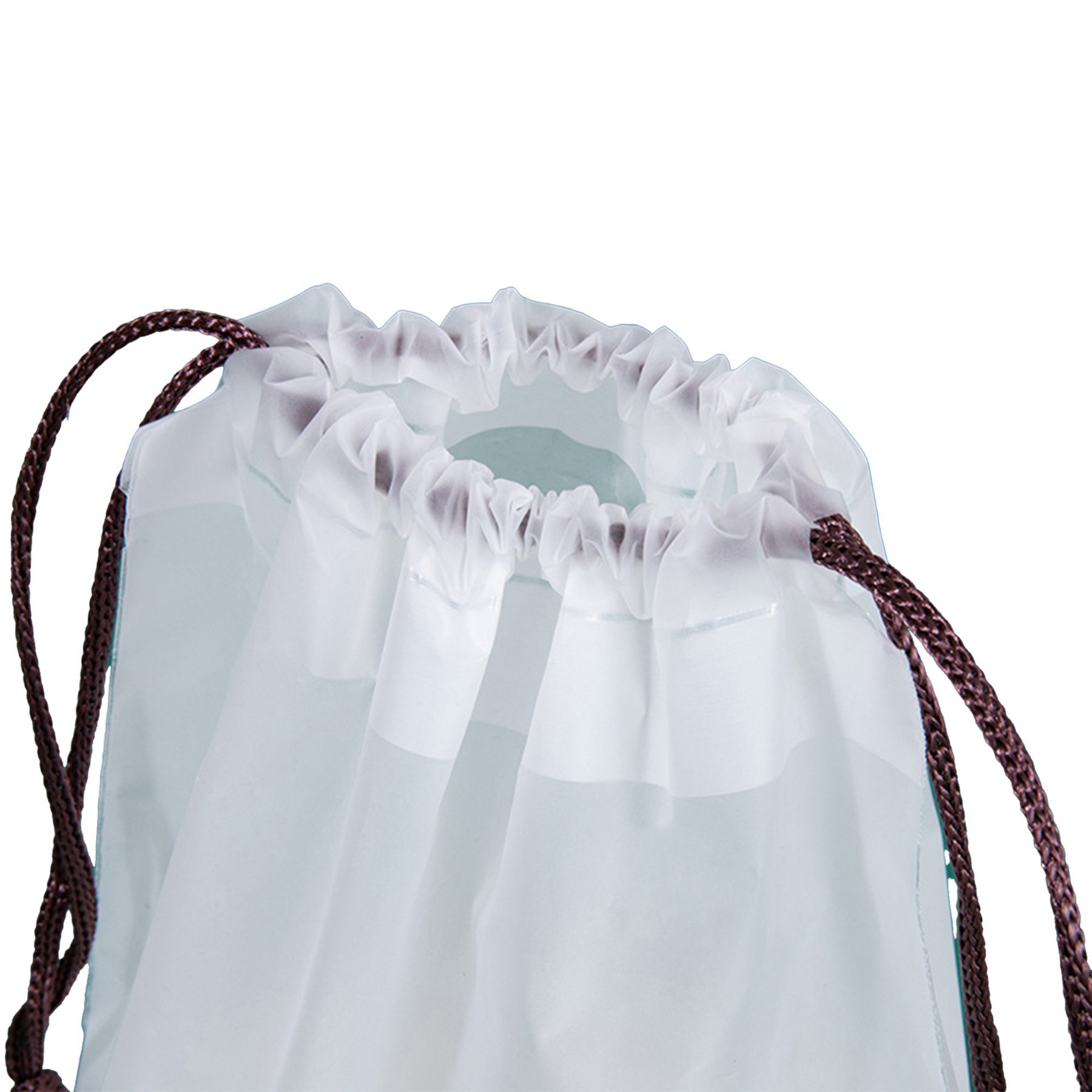 PEVA Plastic Drawstring Shoe Bag 4