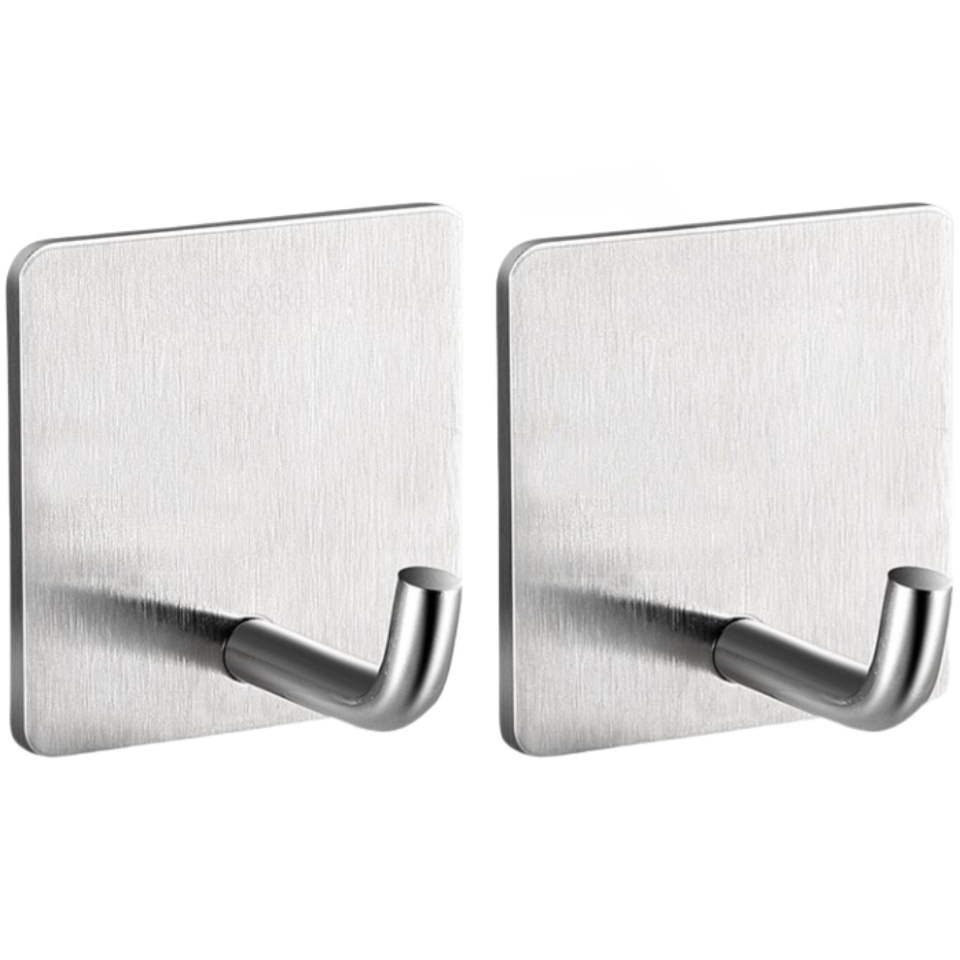 Stainless Steel Heavy-Duty Adhesive Hook 1