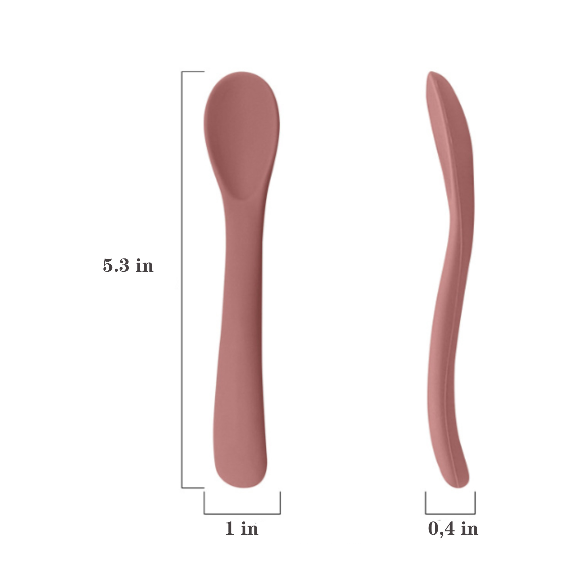 Infant Feeding Silicone Spoon 3