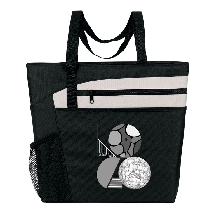 "Rocket" Zip Pockets Tote Bag 4