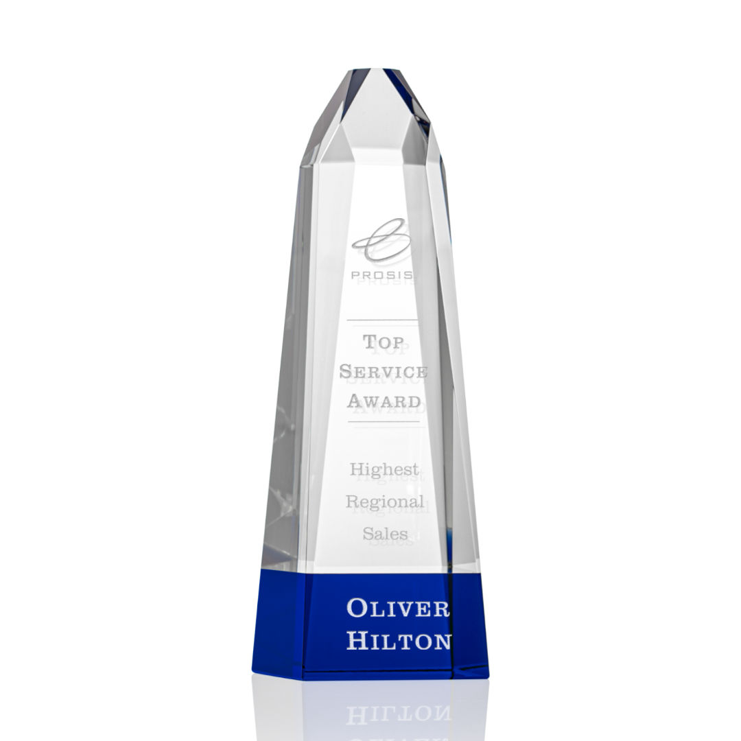 Radiant Obelisk Award - Blue 3
