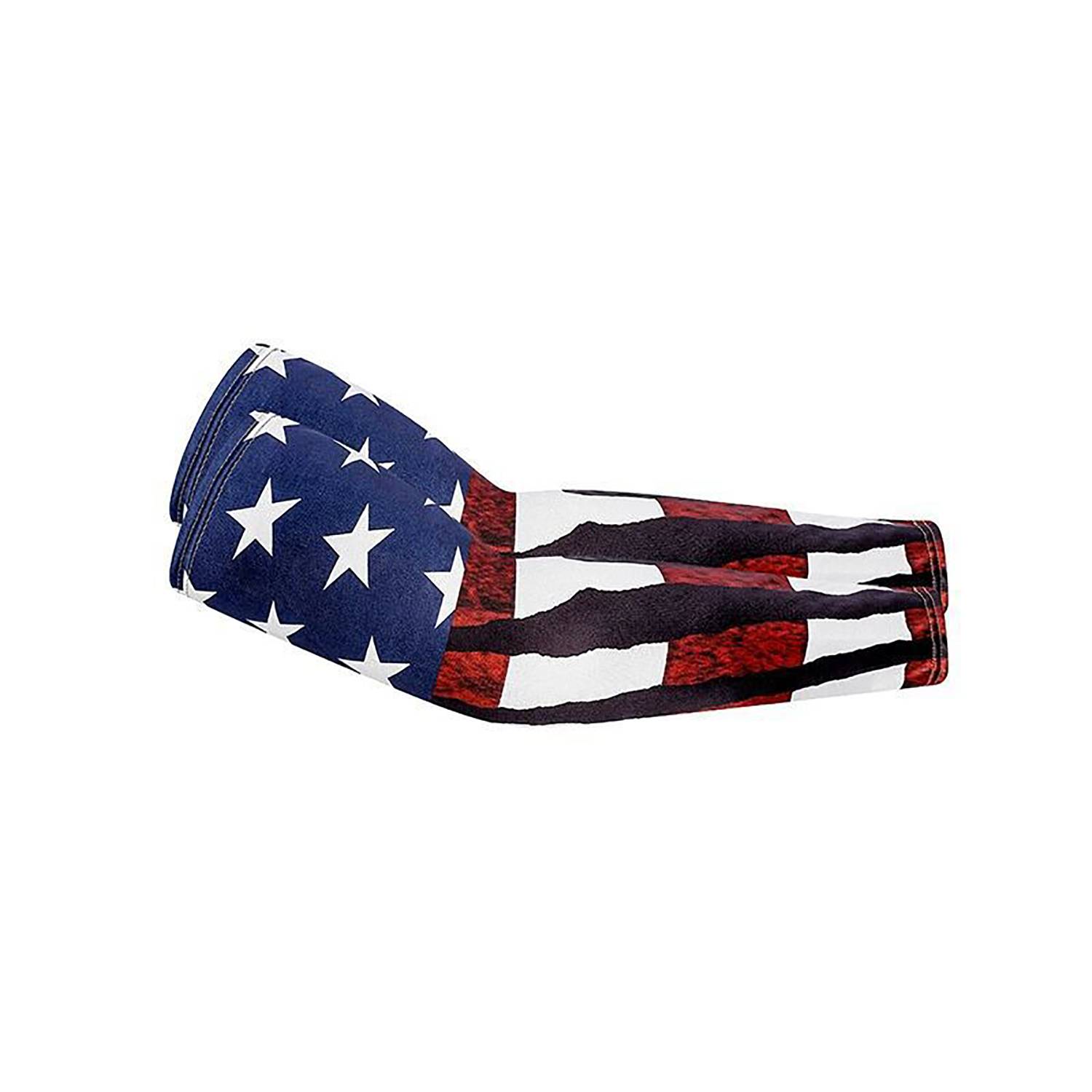 USA Flag UV Protection Cooling Arm Sleeves 7