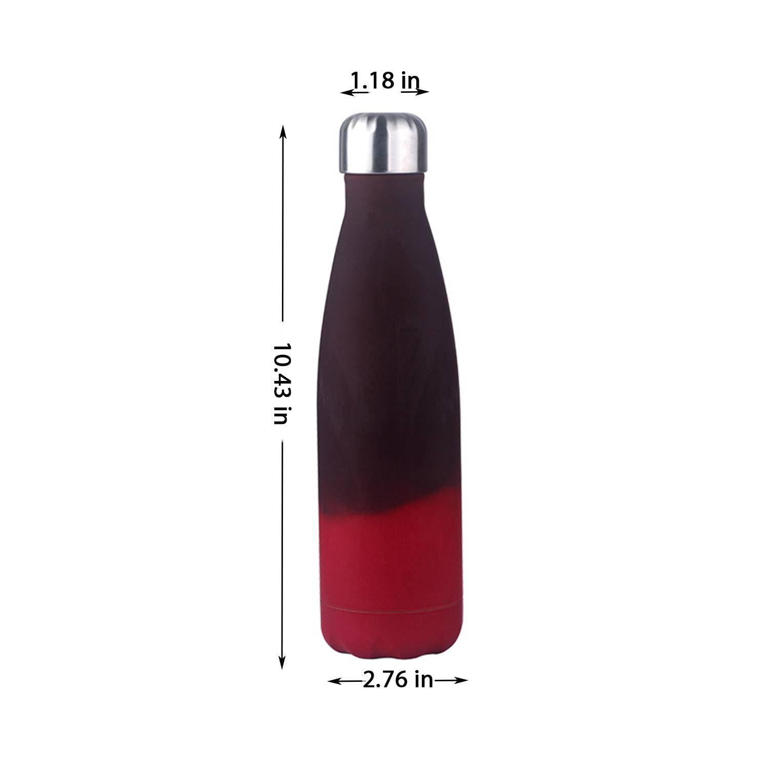 16.9oz Touch-Activated Color-Changing Stainless Steel Bottle 7
