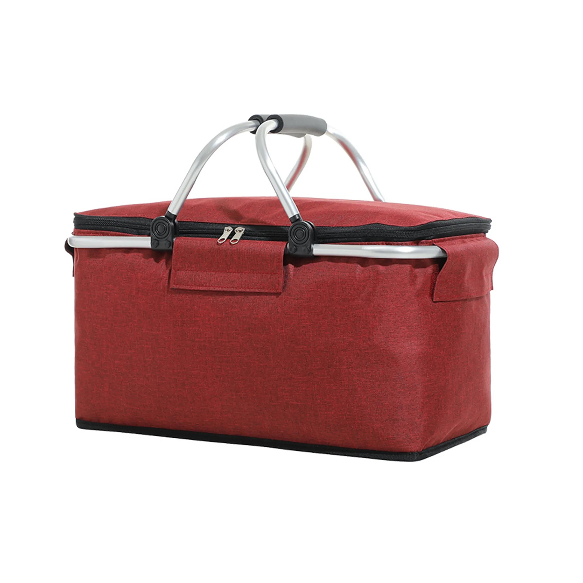 Foldable Insulation Travel Bag Insulated Picnic Basket 5