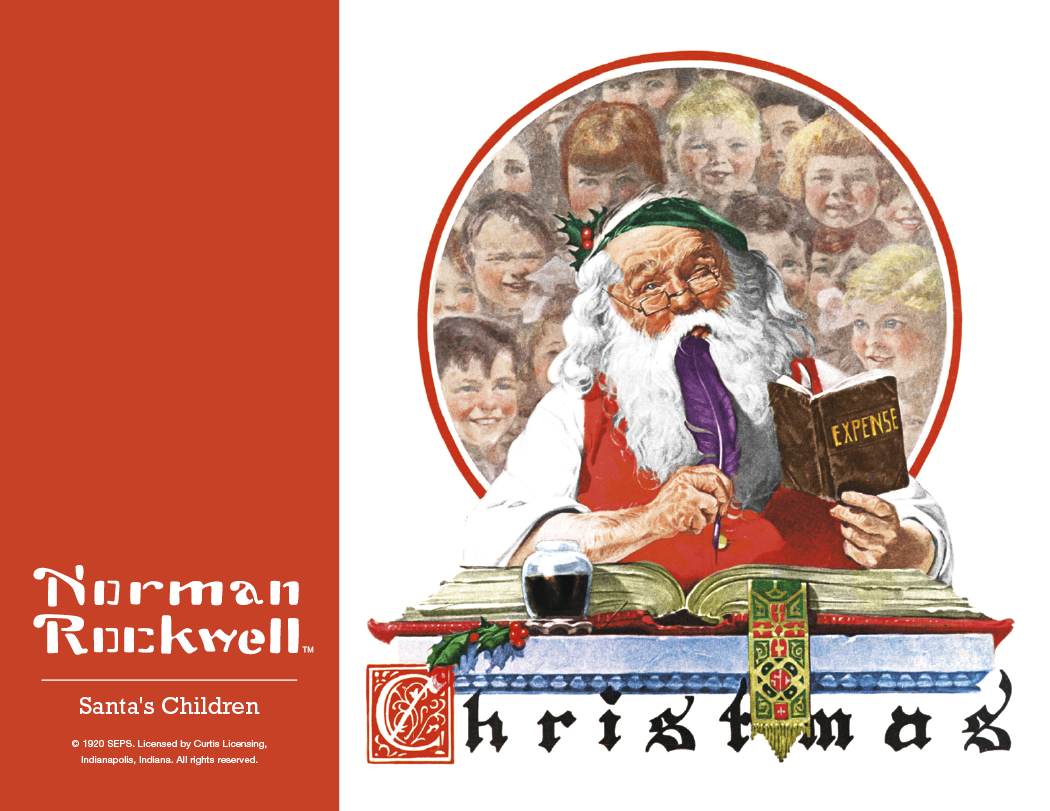 HotLine® Products Norman Rockwell Appointment Calendar - Spiral 33
