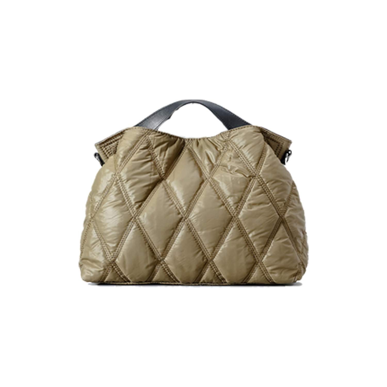 Simple Solid Color Down-Filled Tote Cotton Handbag, custom tote bag with logo imprint 6