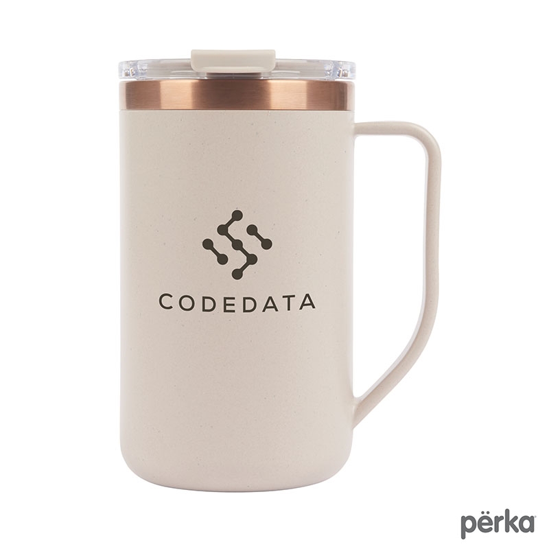 Perka® Guji 15 oz. Recycled Steel and Coffee Grounds Mug 19