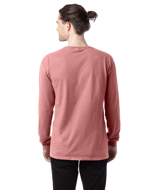 Unisex Garment-Dyed Long Sleeve T-Shirt - GDH200 244