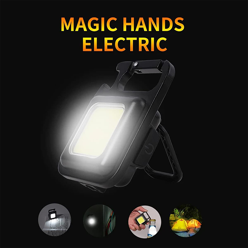 Portable Mini COB Pocket Magnetic Flashlights 12