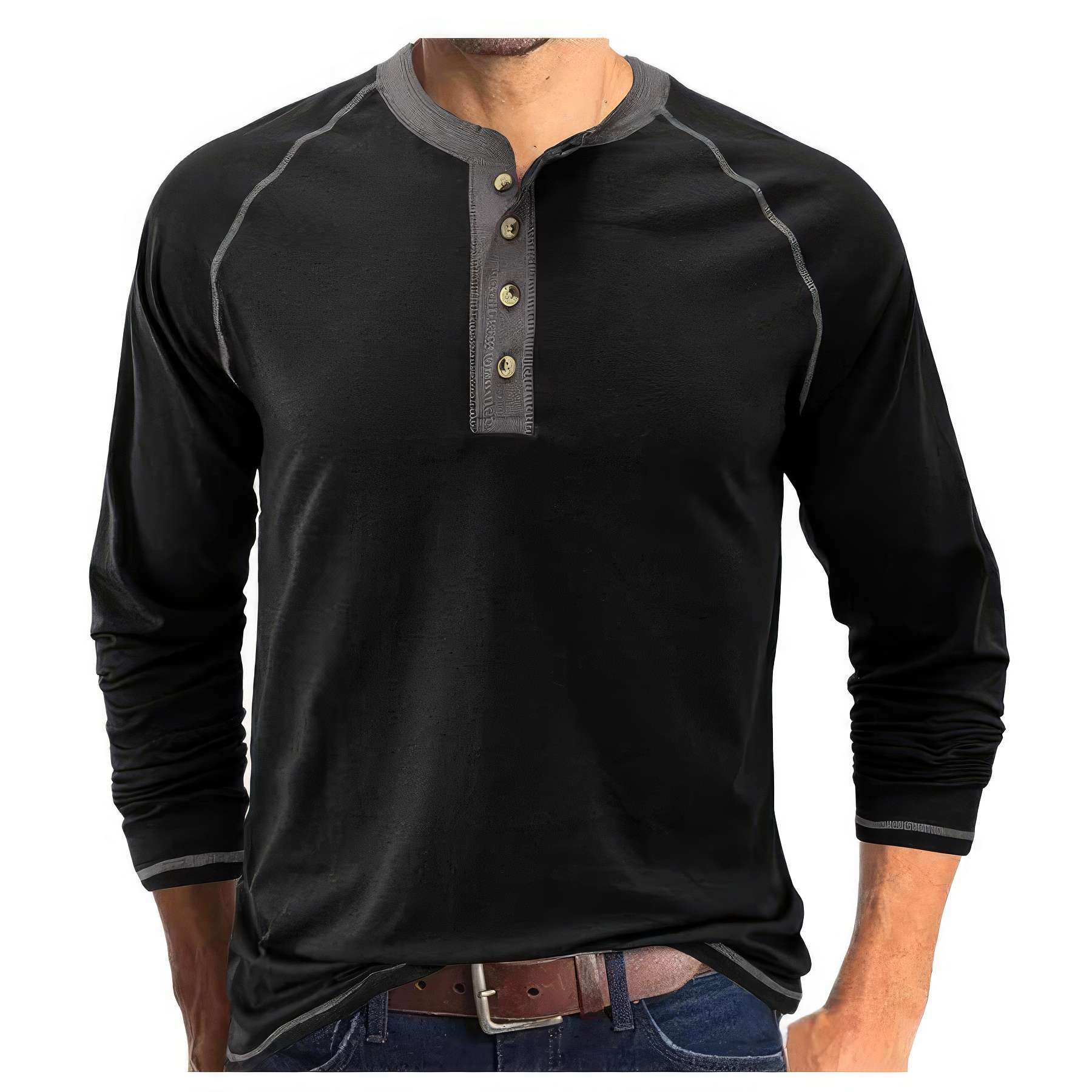 Custom Men's Long Sleeve Shirts 3