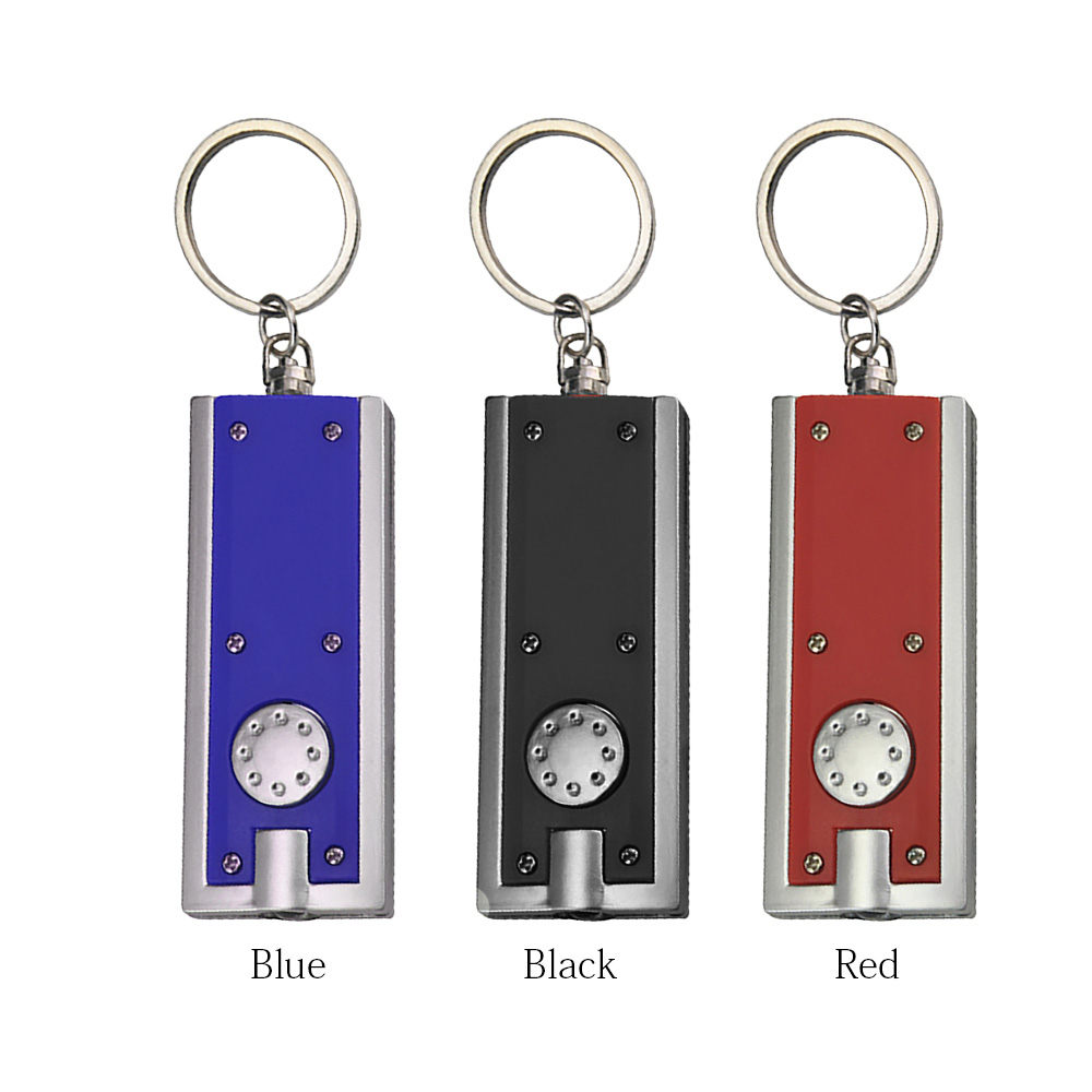 Custom Rectangle LED Light Keychains 6