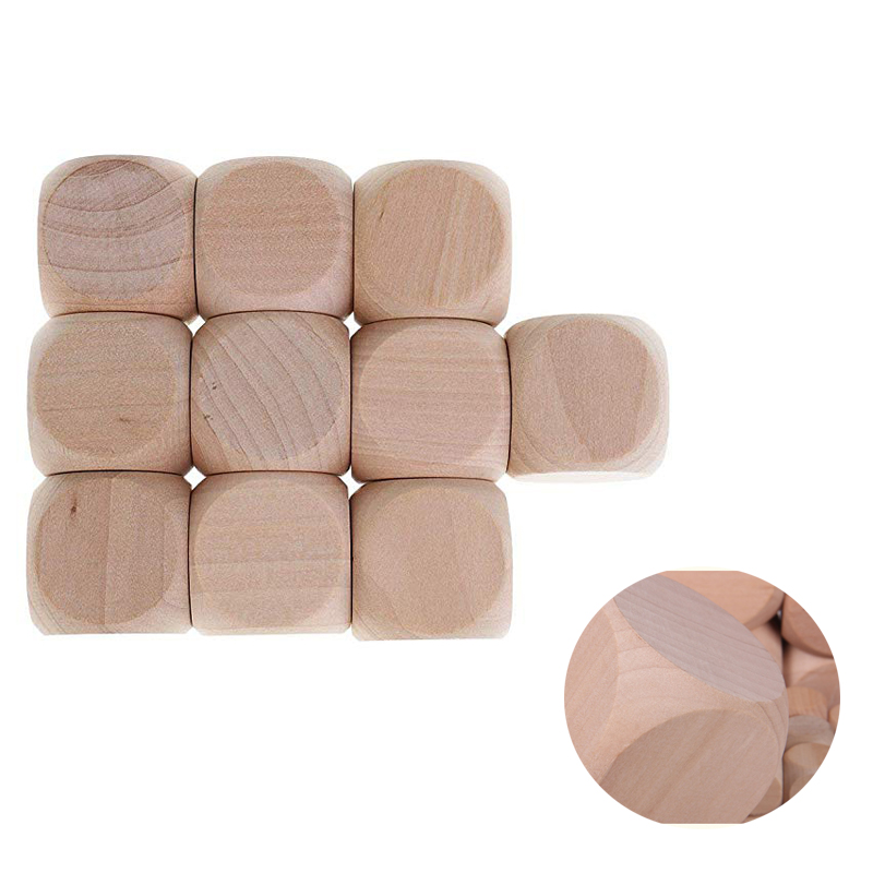 1.18 inch Custom Wooden Dice 2