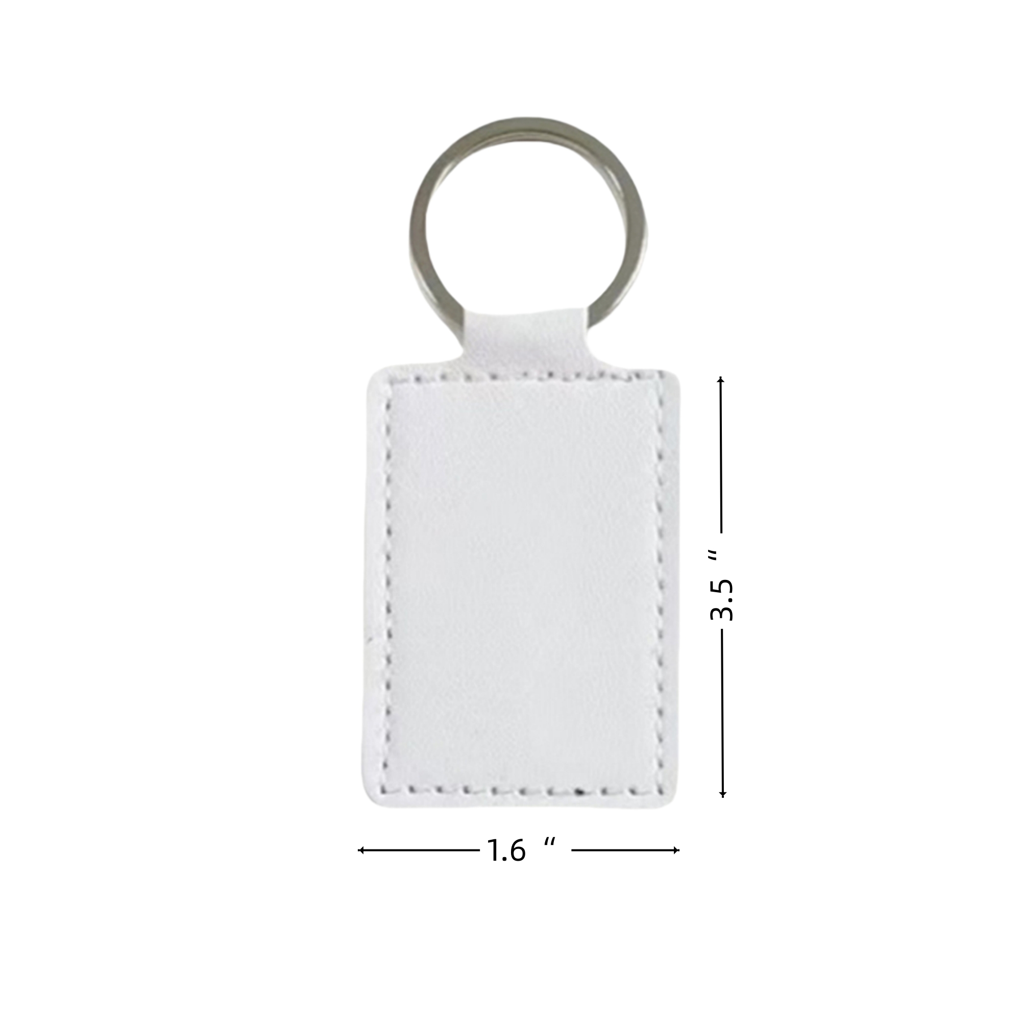 MOQ50 Leatherette Executive Keychain Tag 2