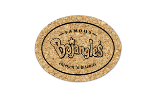 Oval Cork Coaster 4OV 4