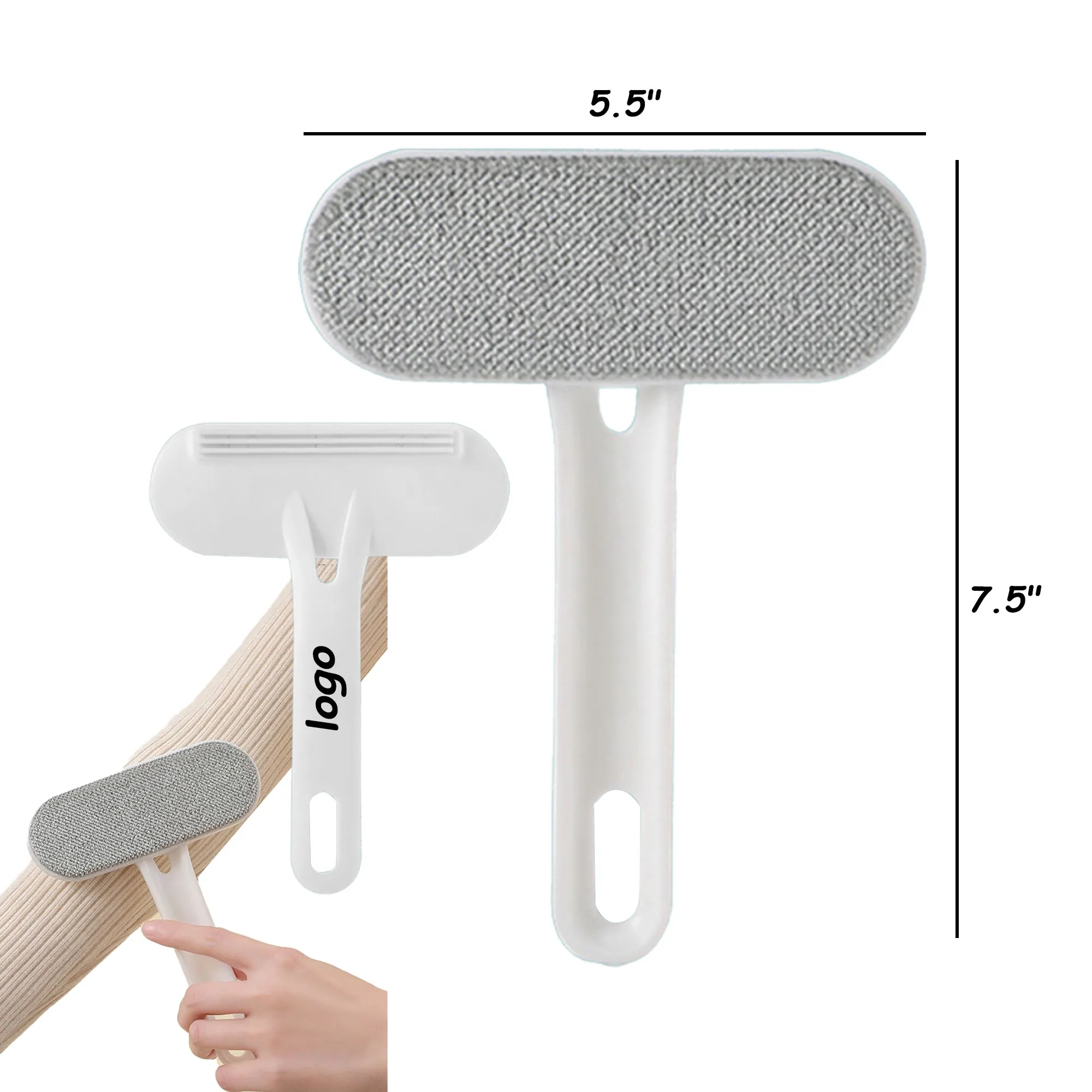MOQ 10 Handheld Double-Sided Hair Remover Coat 2