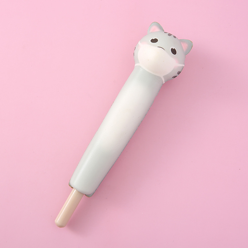 2 in 1 Squishy Cat Ball Pen and Squeeze Toy 9