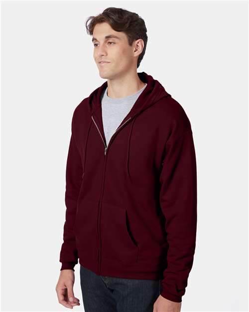 Unisex EcoSmart® Full-Zip Hooded Sweatshirt - P180 38