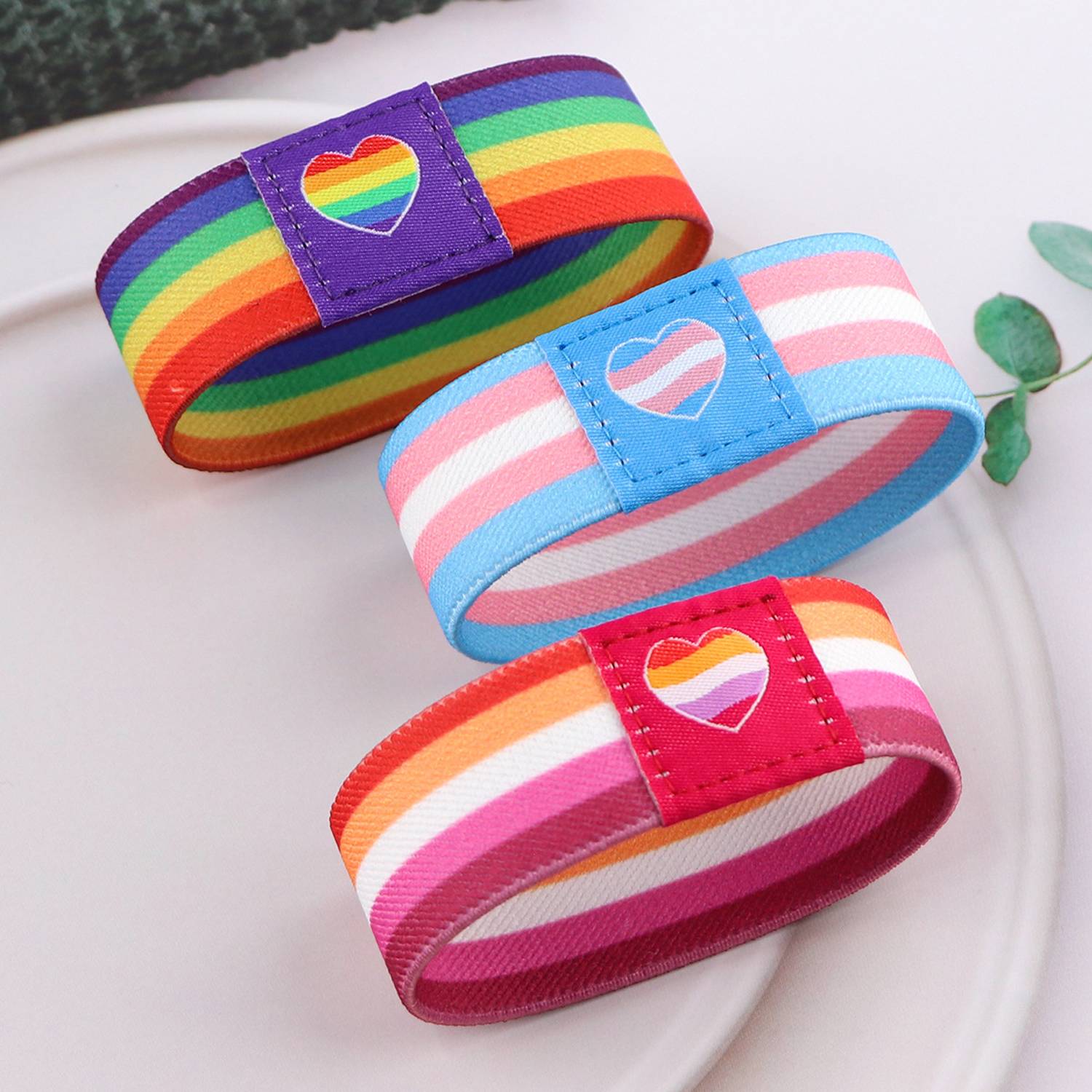 Rainbow Sports Elastic Wrist Strap 5