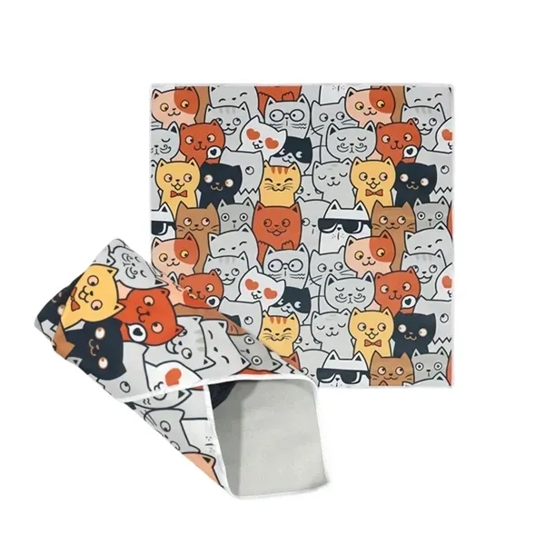Reusable Self-Adhesive Cleaning Cloth with Microfiber Towel 2