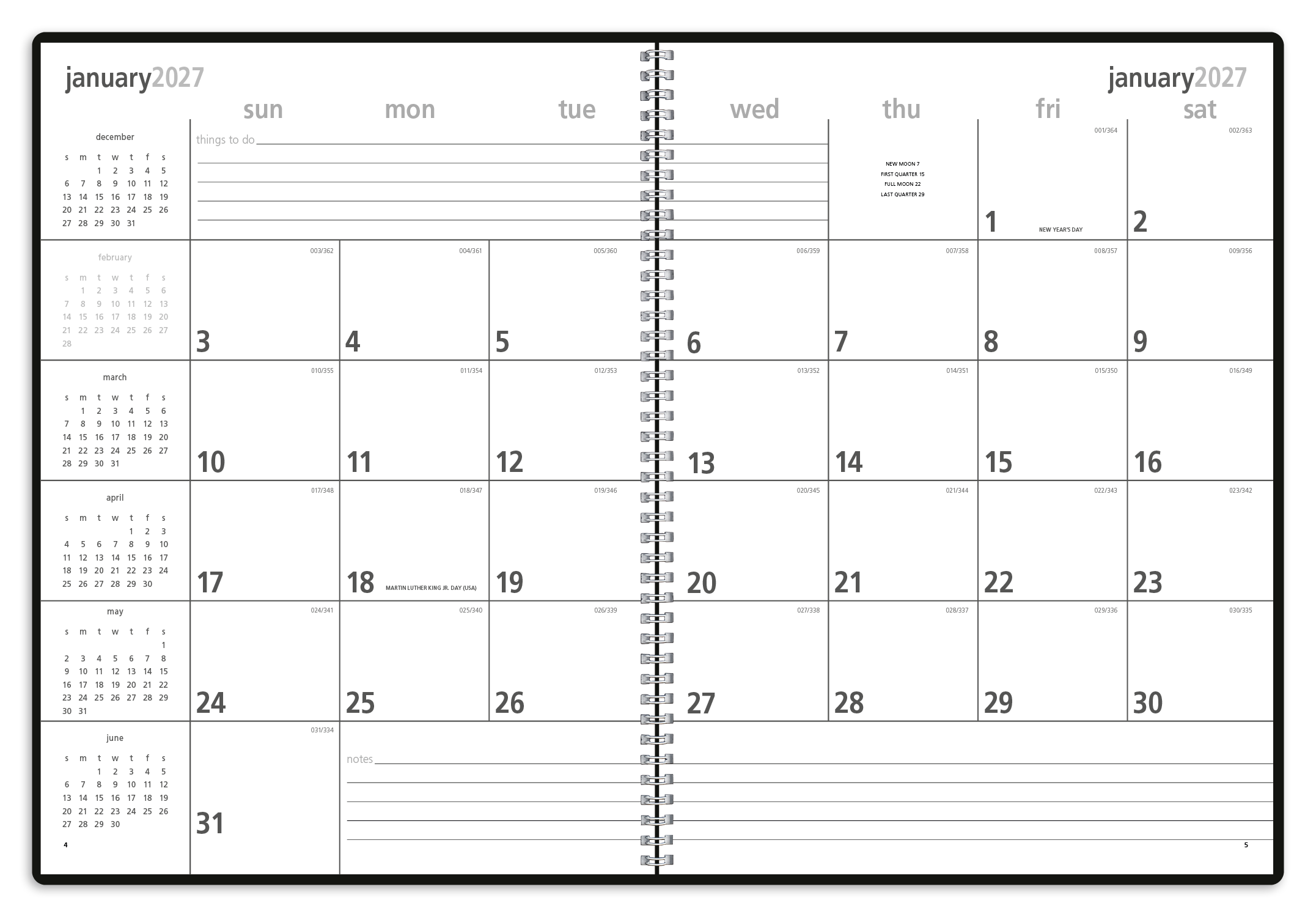Triumph® Calendars Monthly & Weekly Planner 83