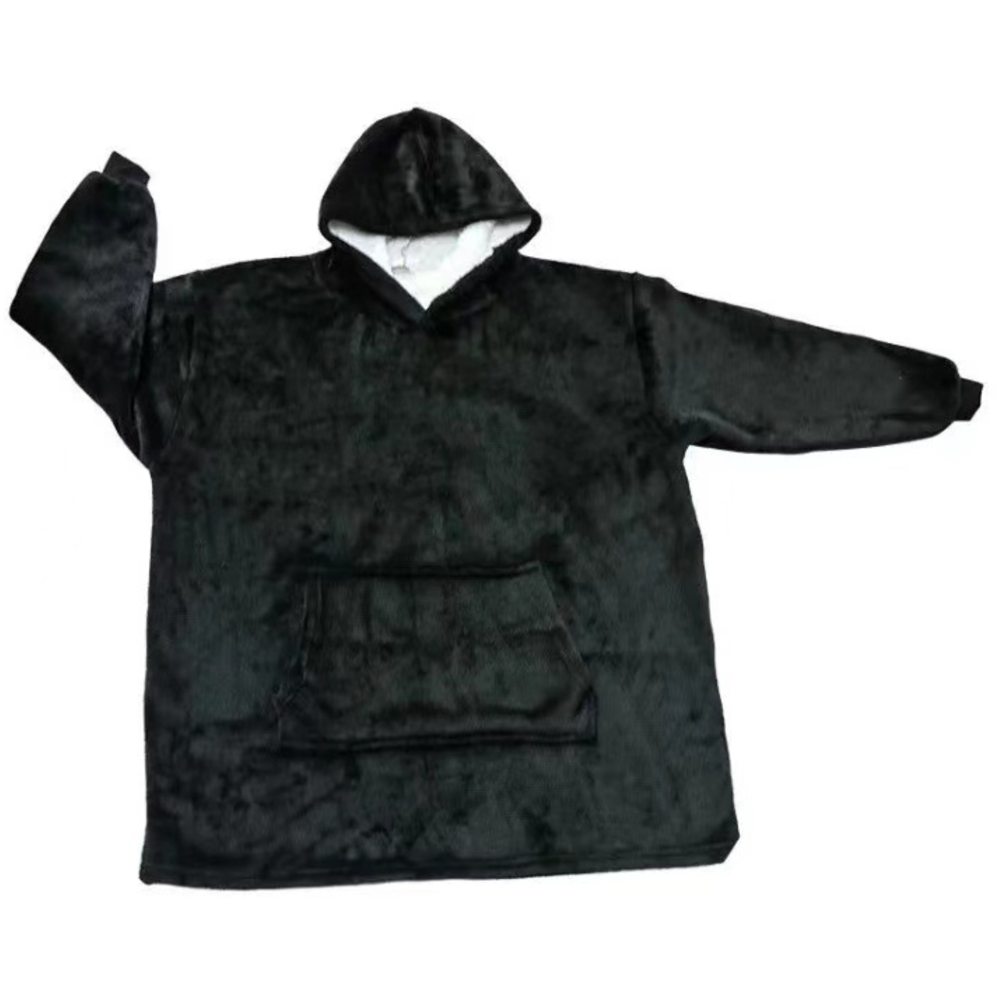 Luxury Sherpa Fleece Oversized Wearable Blanket Hoodie, custom hoodie or sweatshirt with logo imprint 8